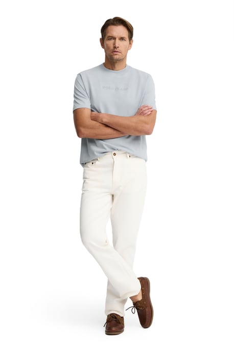 T-Shirt hellblau im Loose Fit mit Polo Club Stickerei - Image 3