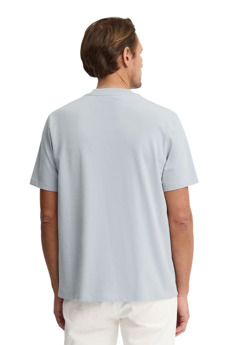 T-Shirt hellblau im Loose Fit mit Polo Club Stickerei - Image 4