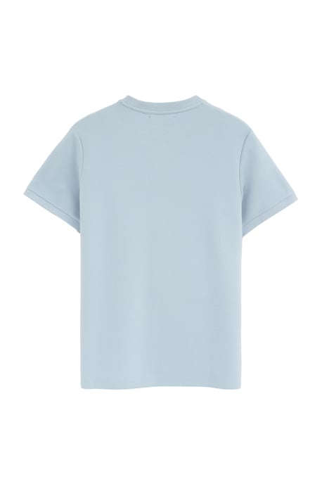 Kurzärmliges T-Shirt hellblau mit maritimem Polo Club Logo - Image 2