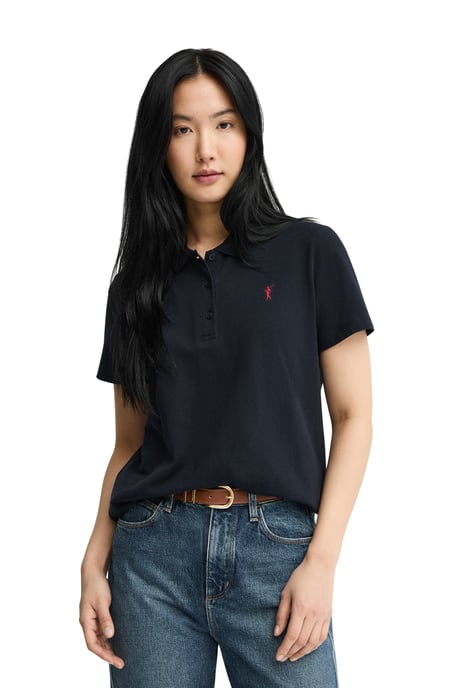 Poloshirt marineblau mit Rigby Go Stickerei im Regular Fit - Image 2