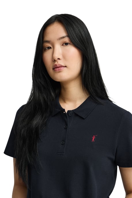 Poloshirt marineblau mit Rigby Go Stickerei im Regular Fit - Image 4