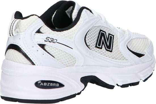 Kaufen Sie New Balance 530 White/Black Trainer - Image 5