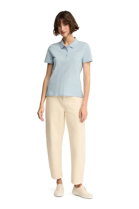 Poloshirt hellblau mit Rigby Go Stickerei im Regular Fit - Image 3