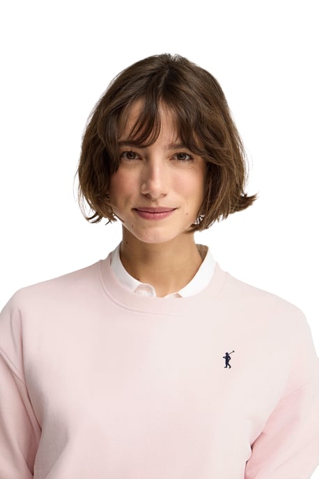 Sweatshirt rosa im Regular Fit mit Rigby Go Stickerei - Image 2