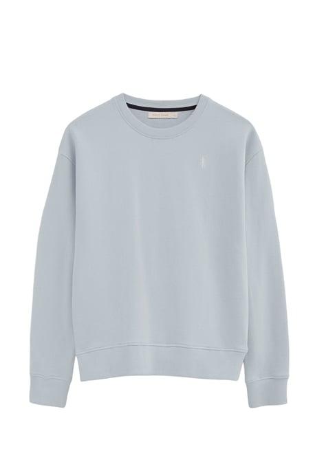Sweatshirt hellblau im Regular Fit mit Rigby Go Stickerei - Image 1