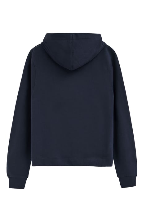 Sweatshirt marineblau im Regular Fit mit Kapuze und Rigby Go Logo - Image 2