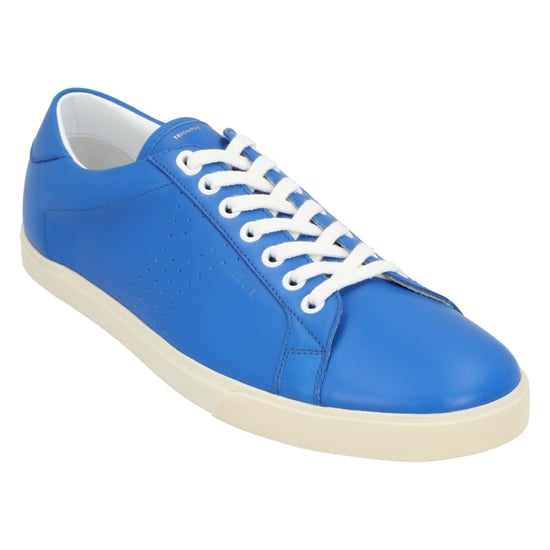 Celine Triomphe TR01L Leder-Tennisschuh in Blau - Image 2