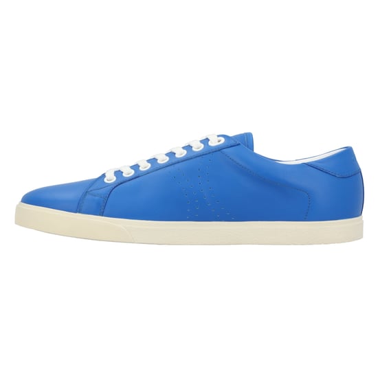 Celine Triomphe TR01L Leder-Tennisschuh in Blau - Image 3
