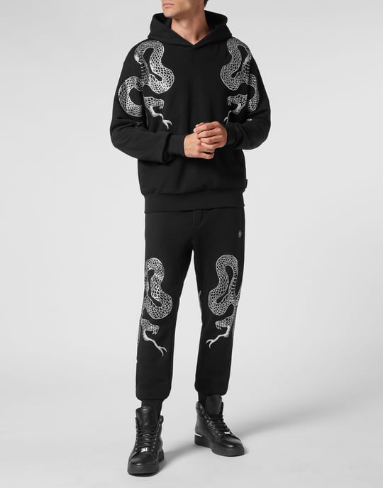 Kapuzen-Sweatshirt Snake - Image 3