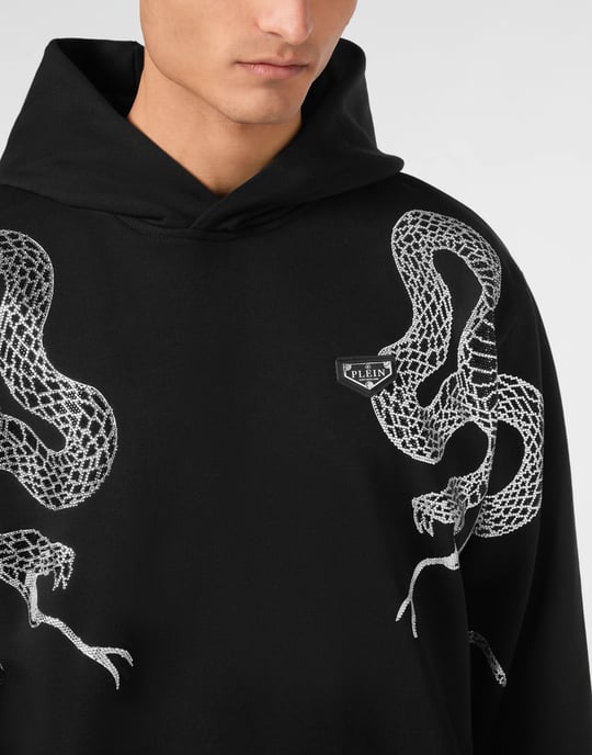 Kapuzen-Sweatshirt Snake - Image 5
