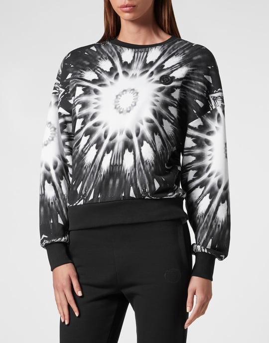 Sweatshirt Optical Flower - Image 2