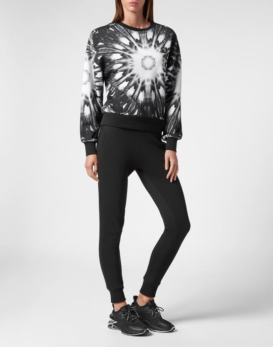 Sweatshirt Optical Flower - Image 4