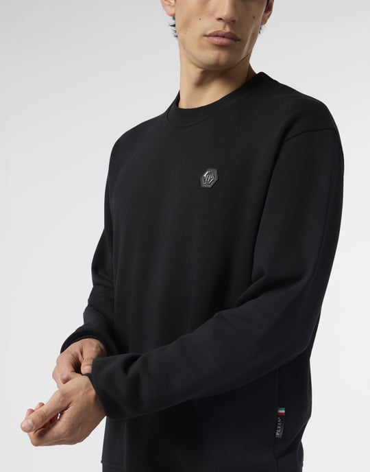 Round Neck Sweatshirt Basic - Image 3