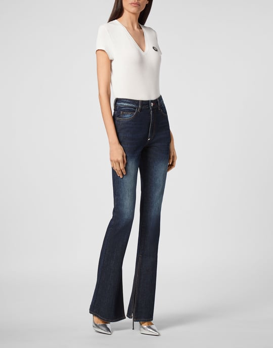 Jeans Flare Fit Iconic Plein - Image 4
