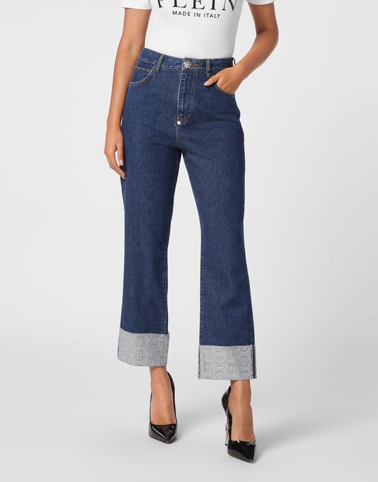 Denim-Hose Loose Fit Monogram - Image 2