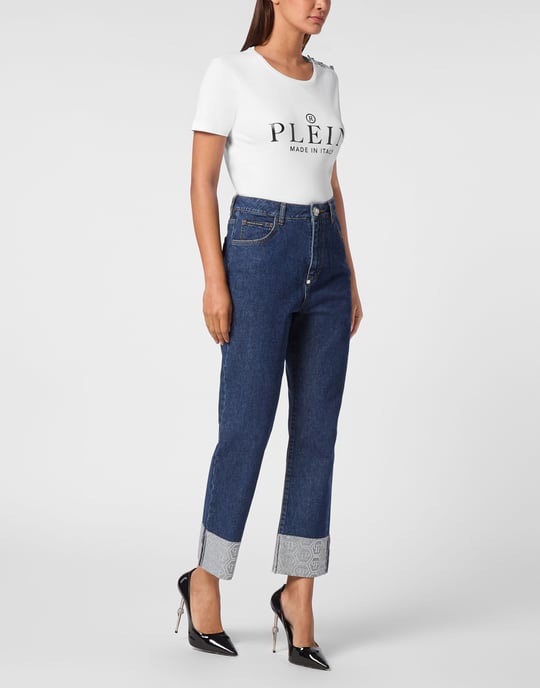 Denim-Hose Loose Fit Monogram - Image 4