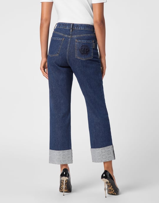 Denim-Hose Loose Fit Monogram - Image 5