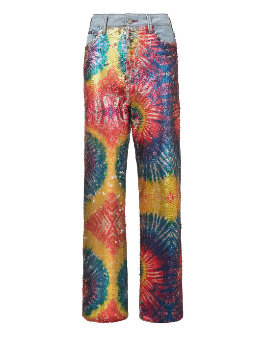 Jeans Loose Fit Tie Dye - Image 1