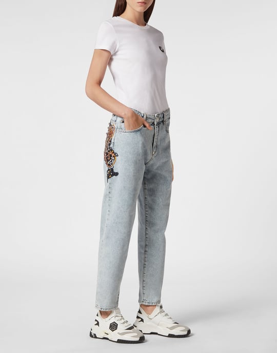 Jeans Mom Fit Paisley - Image 4