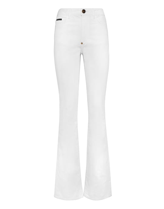 Jeans Flare Fit Skull - Image 1