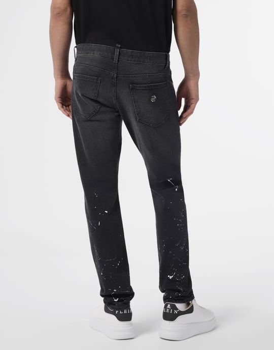 Super Straight Cut Jeans Paint - Image 5
