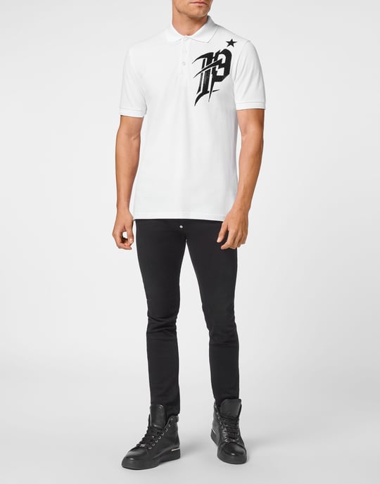 Poloshirt Gothic Plein - Image 4