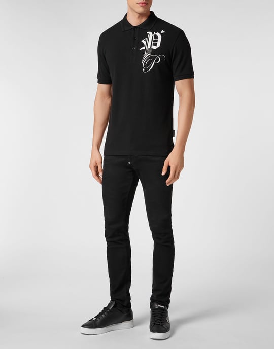 Poloshirt Gothic Plein - Image 4