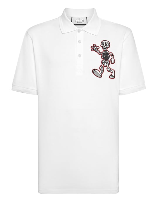 Poloshirt Skull - Image 1