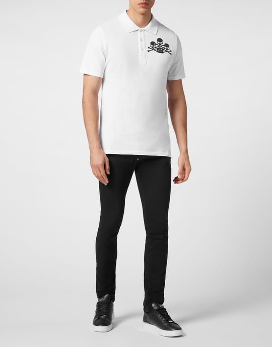 Poloshirt Skull - Image 3