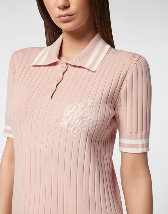 Philipp Plein Strickkleid - Rosé - Image 3
