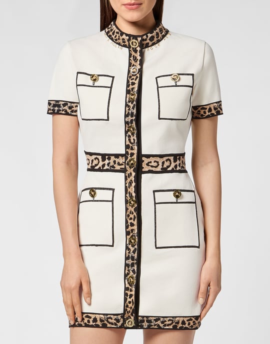 Strickkleid Leopard - Image 2