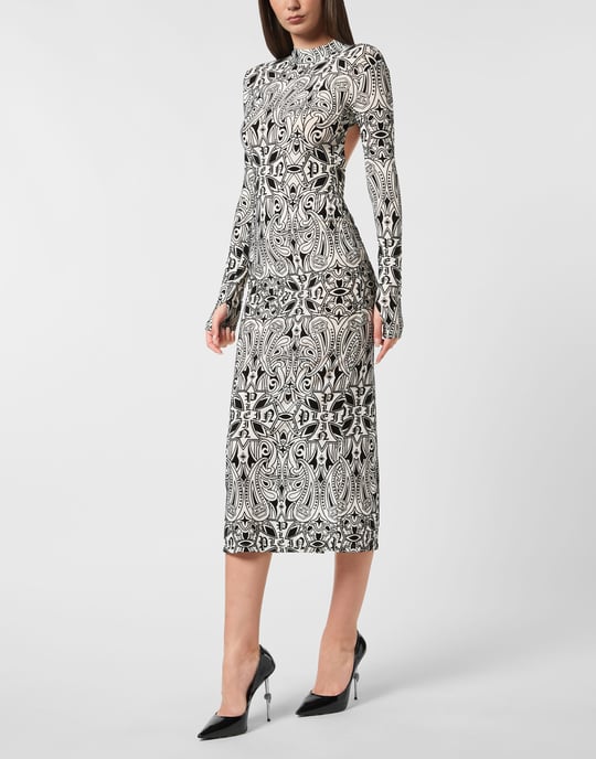 Langes Kleid Gothic Plein - Image 4