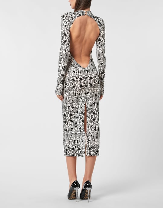 Langes Kleid Gothic Plein - Image 5