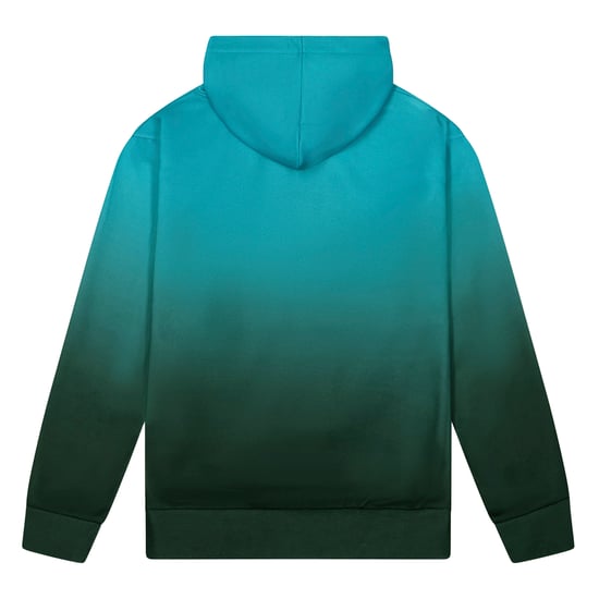 Türkis Ombre Jungen Hoodie Weiches Lässiges Kinder Sweatshirt Bequeme Passform - Image 2