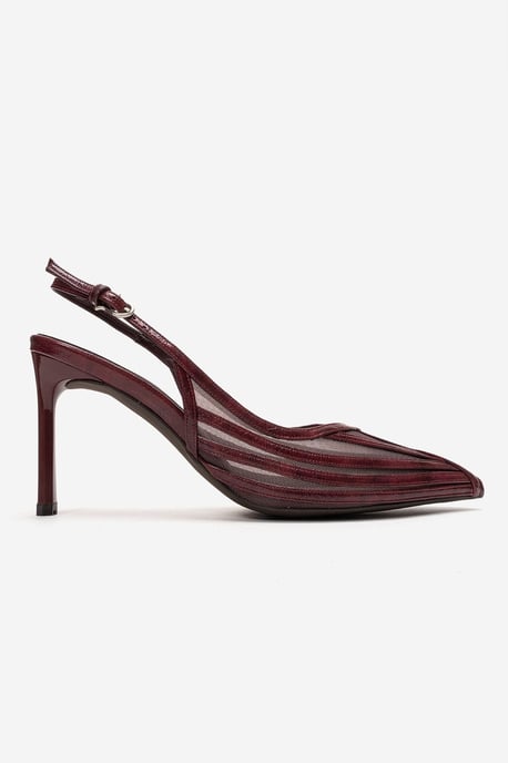 Eleana Slingback Mesh Stiletto-Pumps - Image 4