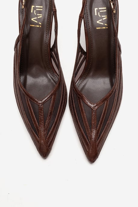 Eleana Slingback Mesh Stiletto-Pumps - Image 2