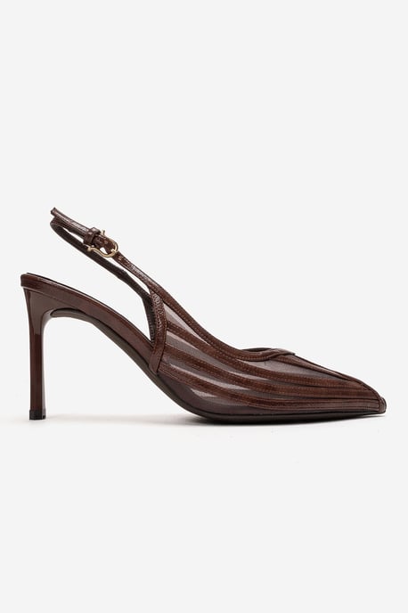 Eleana Slingback Mesh Stiletto-Pumps - Image 4