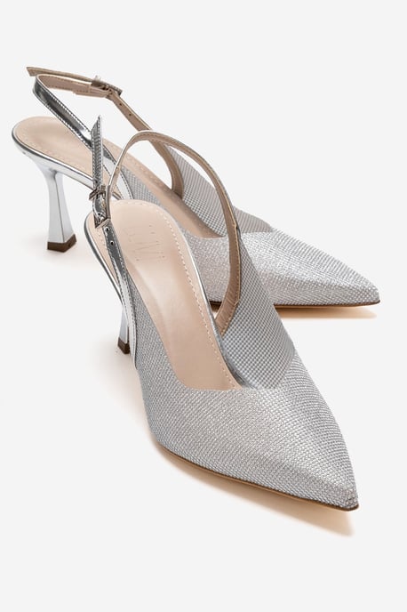 Dorata Verzierter Stiletto-Pumps - Image 1