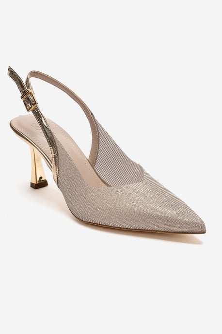 Dorata Verzierter Stiletto-Pumps - Image 3
