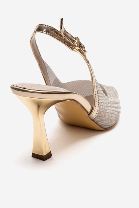 Dorata Verzierter Stiletto-Pumps - Image 5