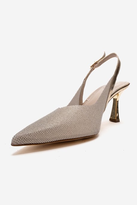 Dorata Verzierter Stiletto-Pumps - Image 6