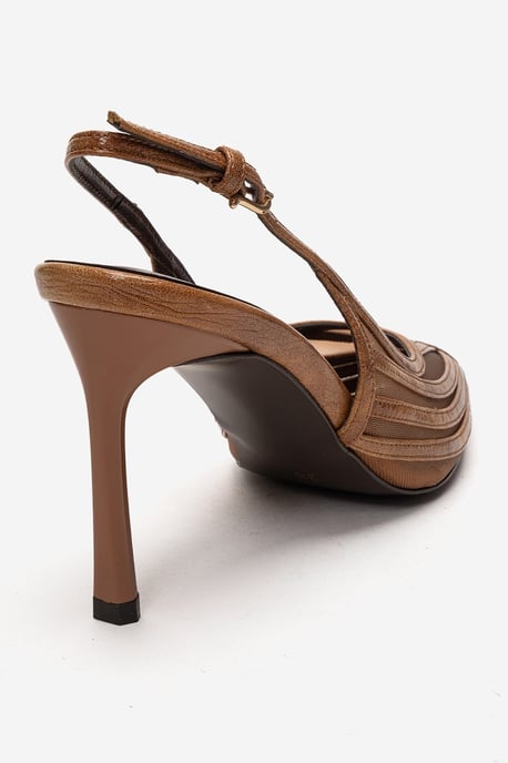 Eleana Slingback Mesh Stiletto-Pumps - Image 5