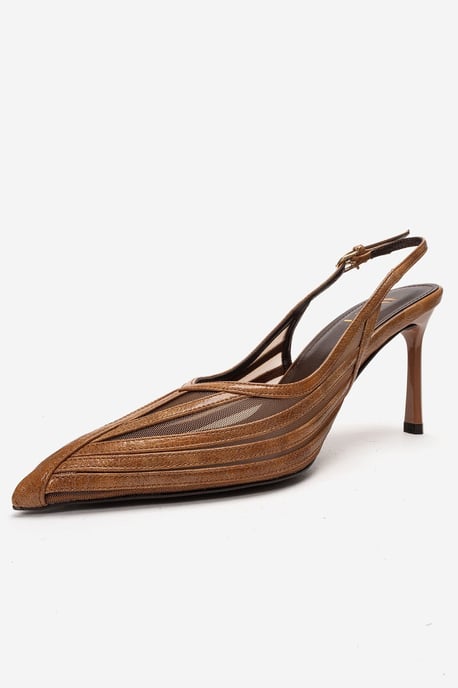 Eleana Slingback Mesh Stiletto-Pumps - Image 6