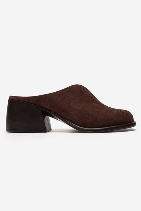 Ardent Leder Blockabsatz Mule - Image 4