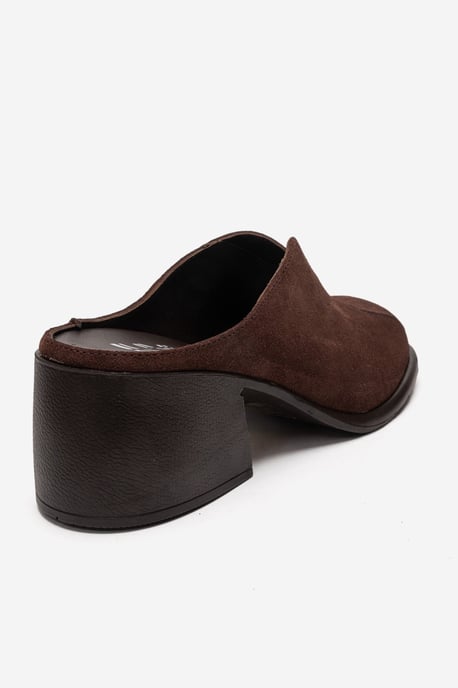 Ardent Leder Blockabsatz Mule - Image 5