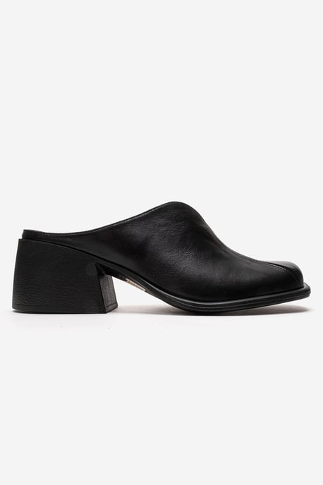 Ardent Leder Blockabsatz Mule - Image 4