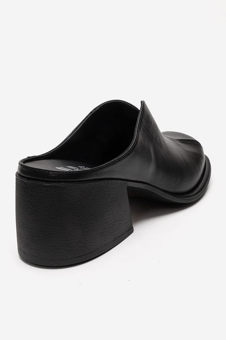 Ardent Leder Blockabsatz Mule - Image 5