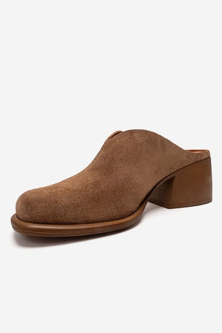 Ardent Leder Blockabsatz Mule - Image 6
