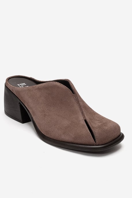 Ardent Leder Blockabsatz Mule - Image 3