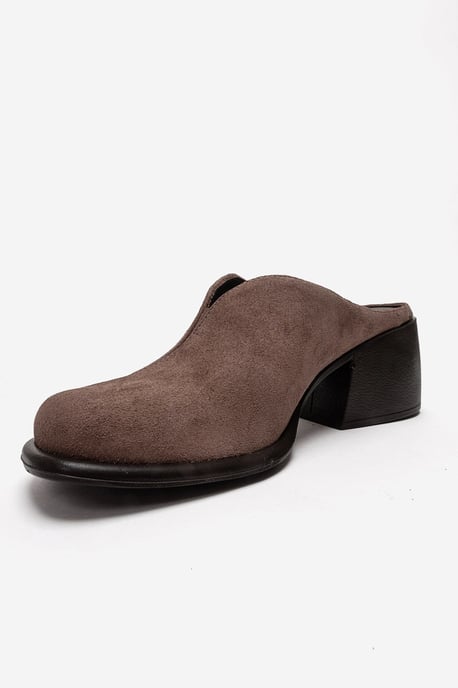 Ardent Leder Blockabsatz Mule - Image 6